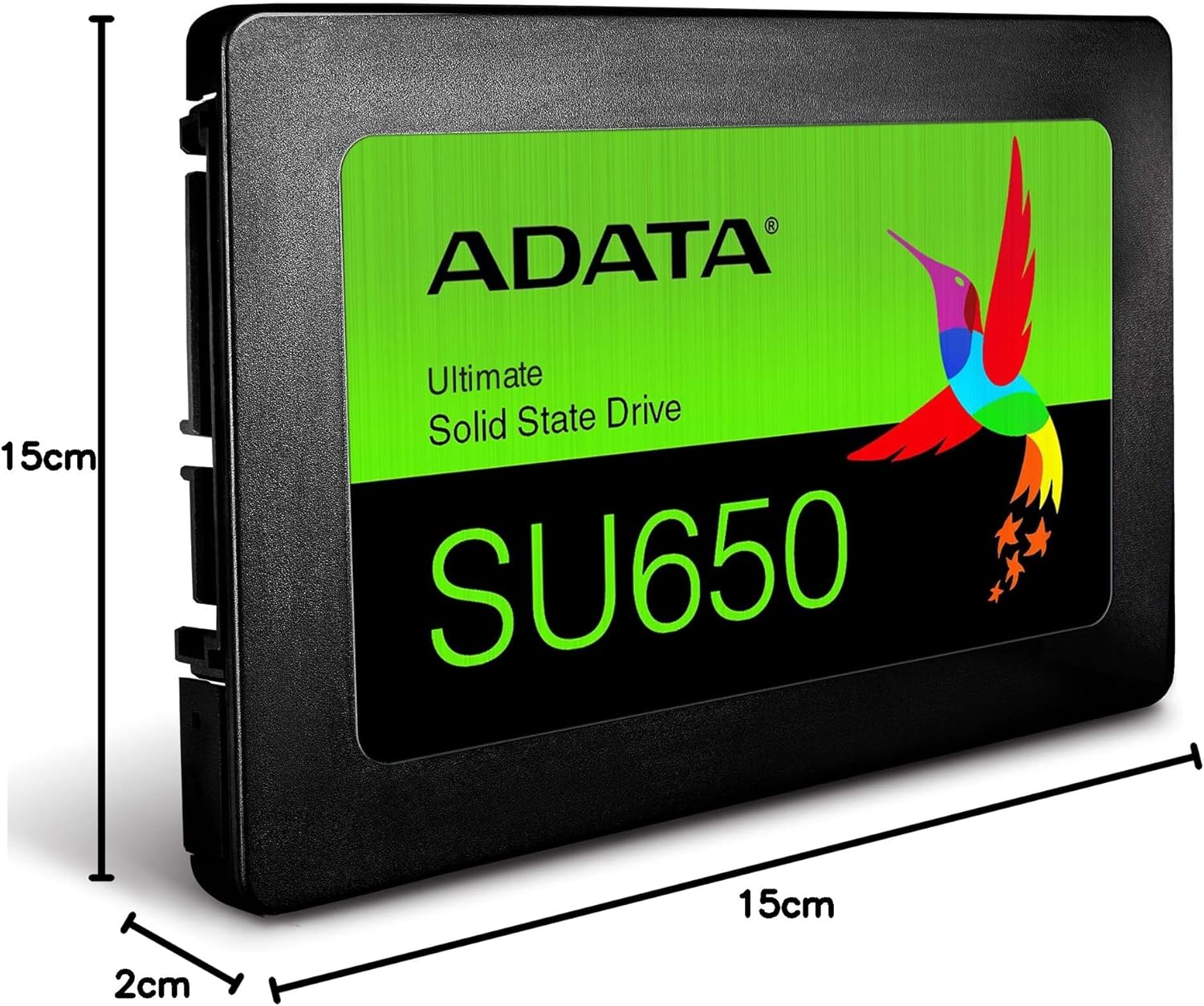 SSD - 2,5pol / SATA3 - 480GB - ADATA - ASU650SS-480GT-R: imagem adicional