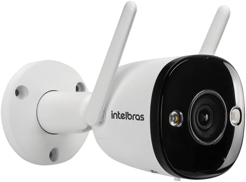 Câmera de Vídeo Externa Compatível com Alexa Wi-Fi Full HD iM5+ Full Color Intelbras: imagem adicional