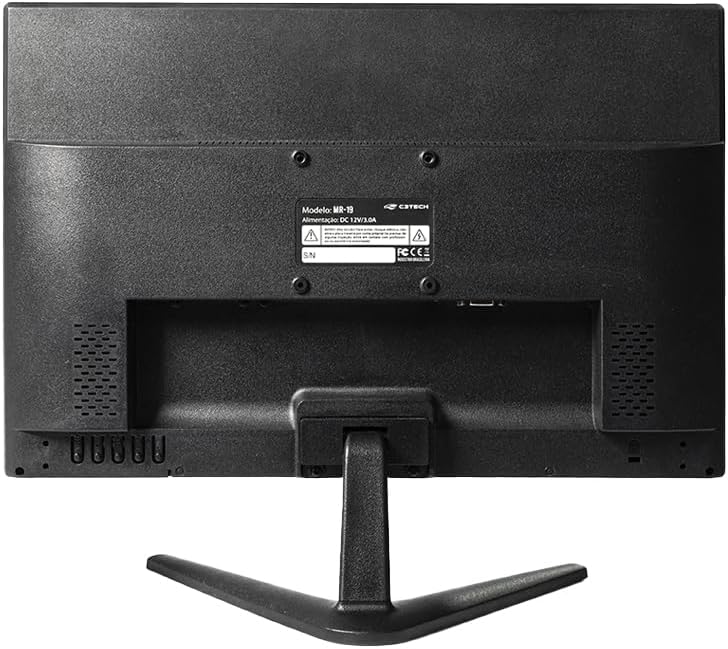 Monitor C3Tech MR-19 LED 19" HD VESA HDMI VGA Antirreflexo: imagem adicional