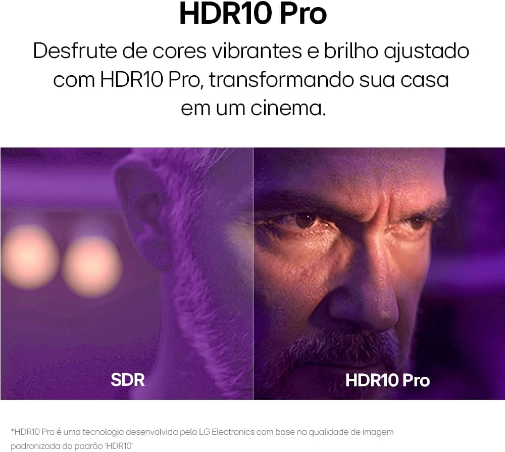 Smart TV 43" LG Full HD 43LR6700 Processador α5 Ger6 AI Alexa integrado LG Channels webOS 23 compatível com Controle Smart Magic: imagem adicional