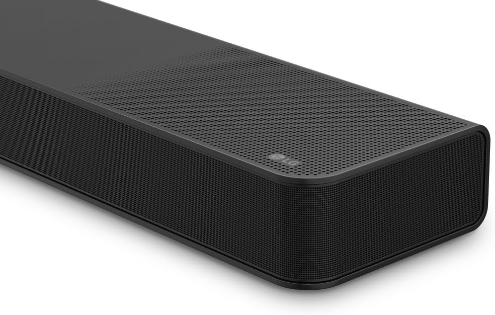 Soundbar LG Dolby Atmos, 570W RMS, 5.1.3 Canais, DTS:X, AI Room Calibration Pro, AI Sound Pro, Sem fios, WOW Orchestra, Conexões Múltiplas - S90TY