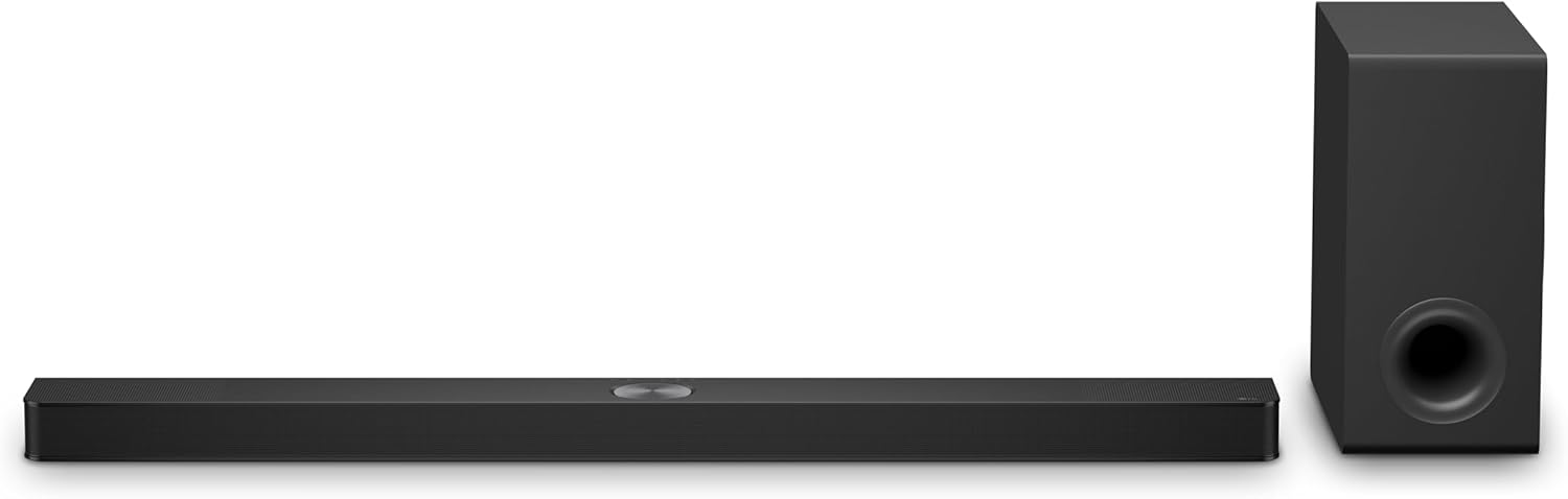 Soundbar LG Dolby Atmos, 570W RMS, 5.1.3 Canais, DTS:X, AI Room Calibration Pro, AI Sound Pro, Sem fios, WOW Orchestra, Conexões Múltiplas - S90TY: imagem adicional