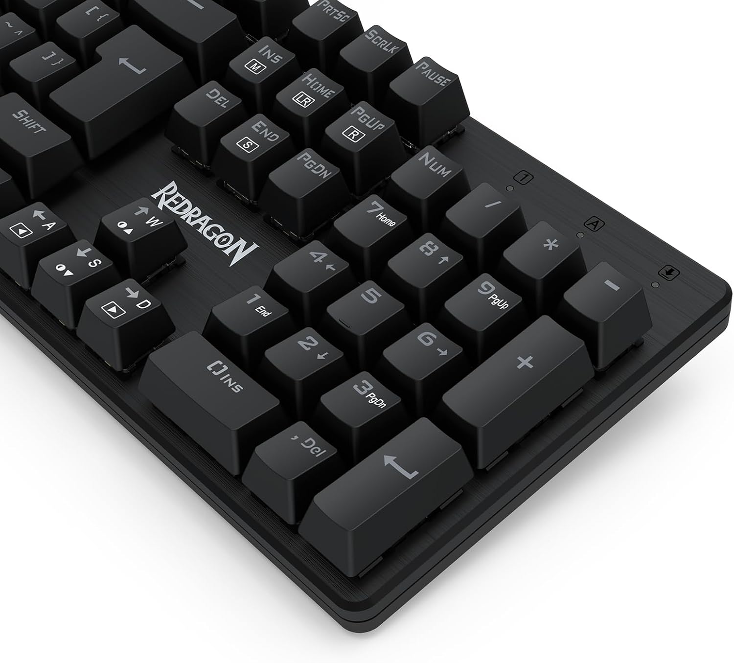 TECLADO MECÂNICO GAMER REDRAGON VALHEIM ILUMINAÇÃO RAINBOW PRETO SWITCH BROWN K608-R (PT-BROWN): imagem adicional