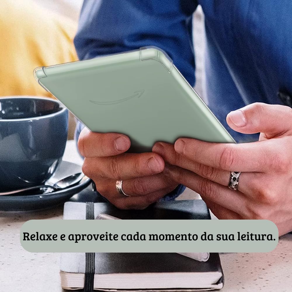 Capa Para Kindle 11ª Geração 2024 e 2022 (RS23CV e C2V2L3) + Película