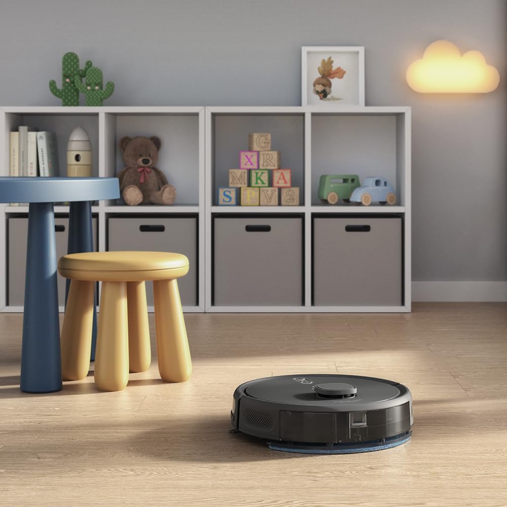 Electrolux Robô Aspirador de pó 4 em 1 Wi-Fi MOP Passa Pano Seco e Úmido até 1h40 de Bateria App Mapeamento Laser Inteligente e Base Carregamento Experience sensor Antiqueda ERB60 Bivolt: imagem adicional
