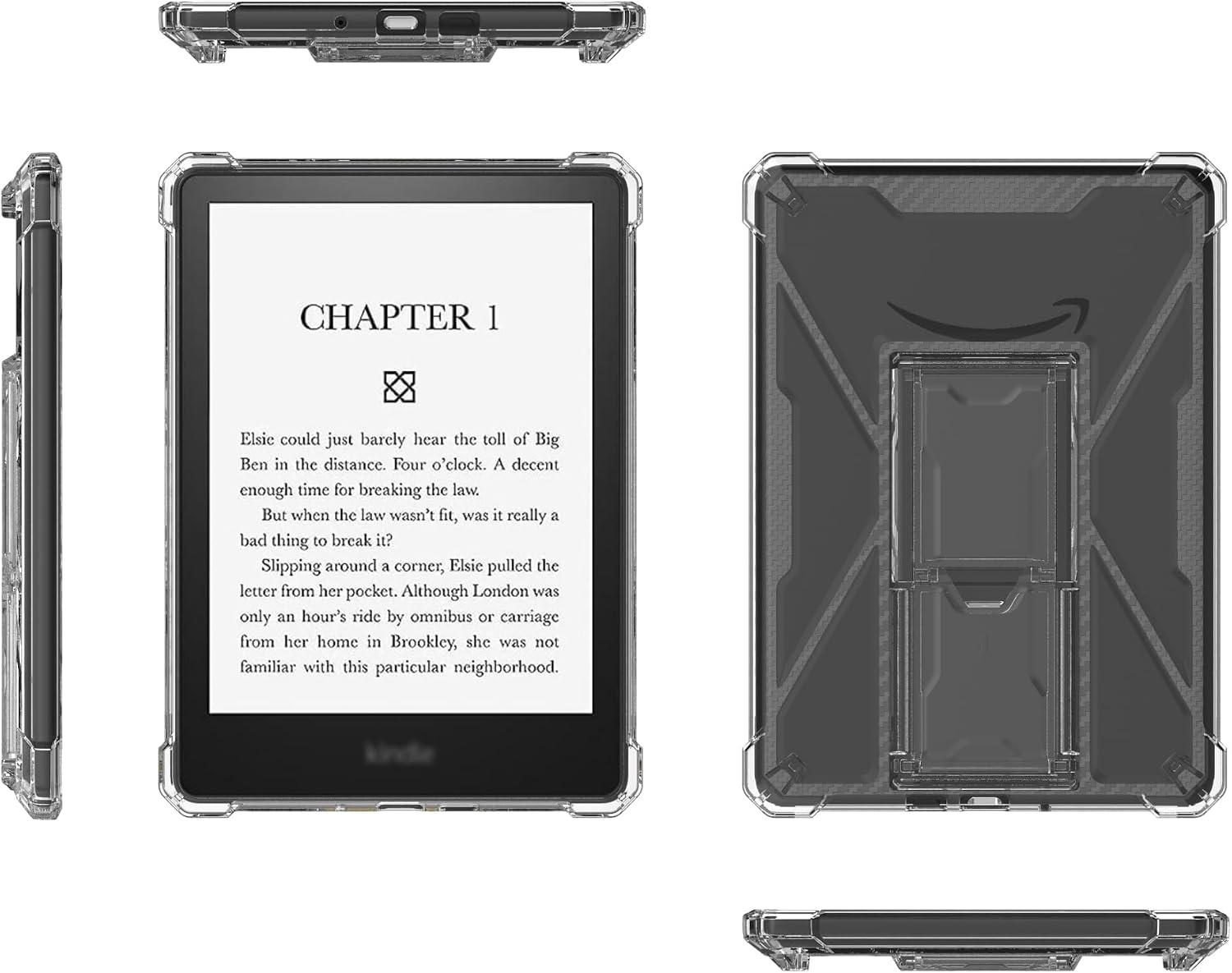 Capa Para Kindle 11ª Geração 2024 e 2022 (RS23CV e C2V2L3) - Transparente
