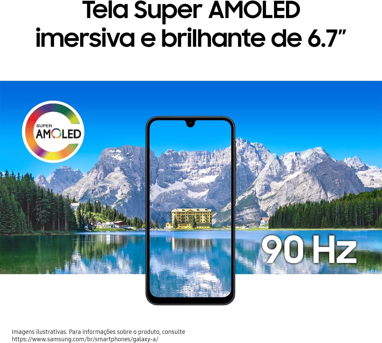 Celular Samsung Galaxy A17, 128GB, 4GB, 50MP Tela 6.7", IP54 - Preto