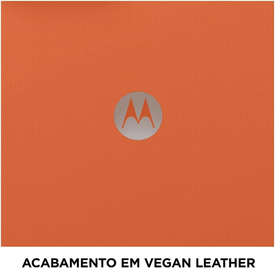 Smartphone Motorola Moto g06-128GB 12GB (4GB RAM + 8GB Ram Boost) e Camera 50MP com AI Bateria de 5200 mAh Tela 6.9" - Laranja