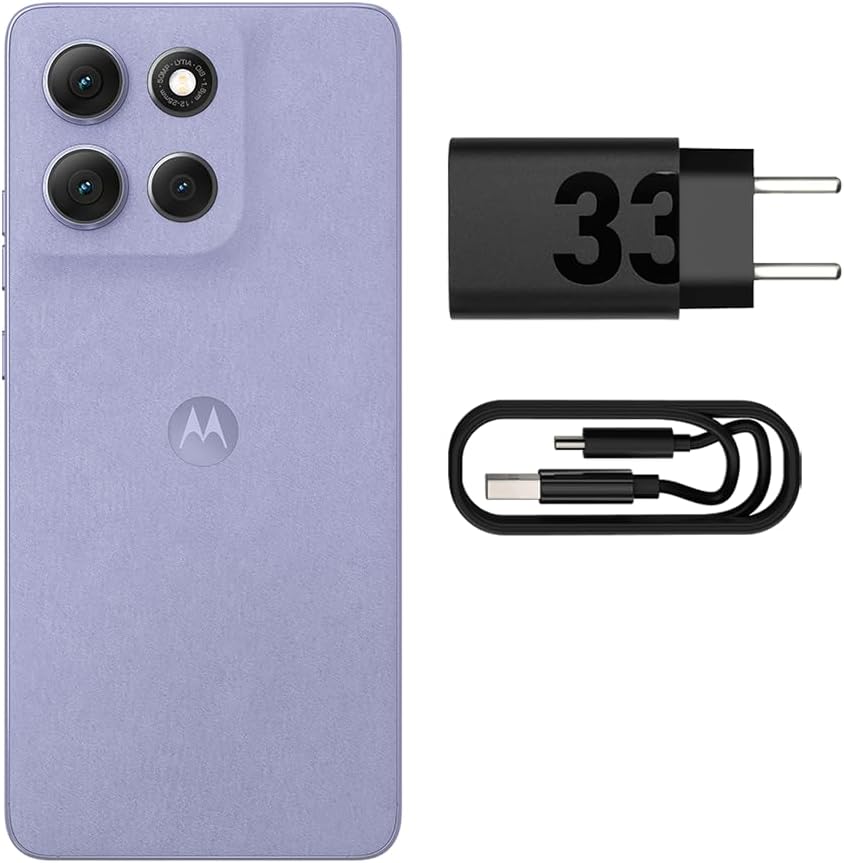 Smartphone Motorola Moto g86 5G - 512GB 12GB RAM+12GB Ram Boost Tela 1.5K pOLED, 50MP Sony camera OIS Moto AI, videos em 4K, IP68 + IP69 - Lilas: imagem adicional