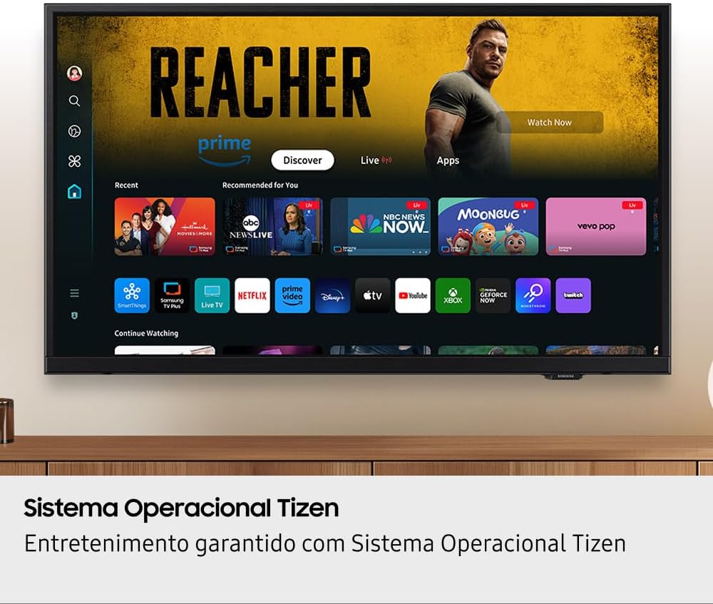 Samsung Smart TV 43" QLED Full HD Q5F 2025, Xbox Cloud Gaming, Canais Gratuitos, HDR, Som em Movimento Virtual