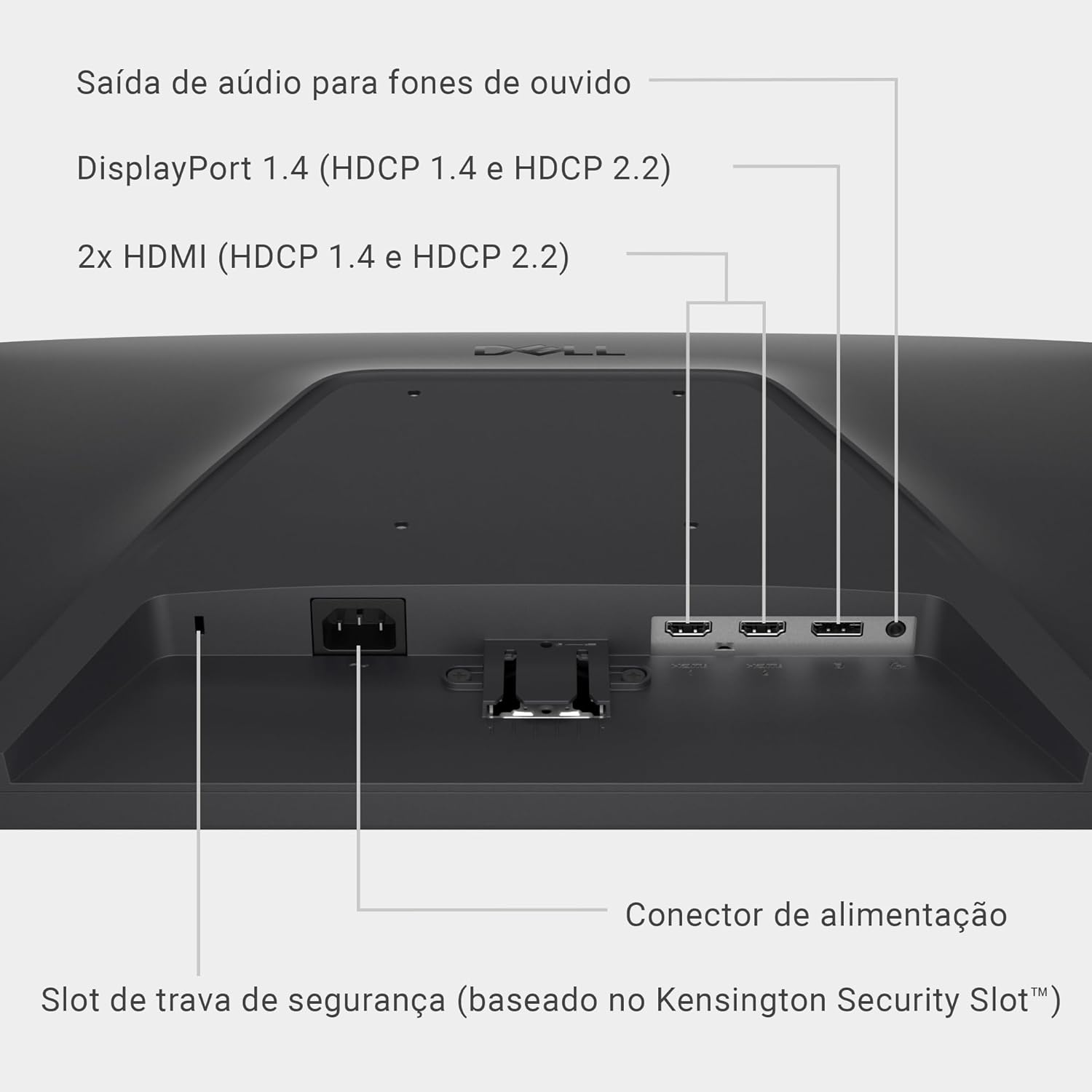 Monitor Dell 24", Full Hd (1920 x 1080), 240 Hz, Ips, Hdr10, Se2426hg: imagem adicional