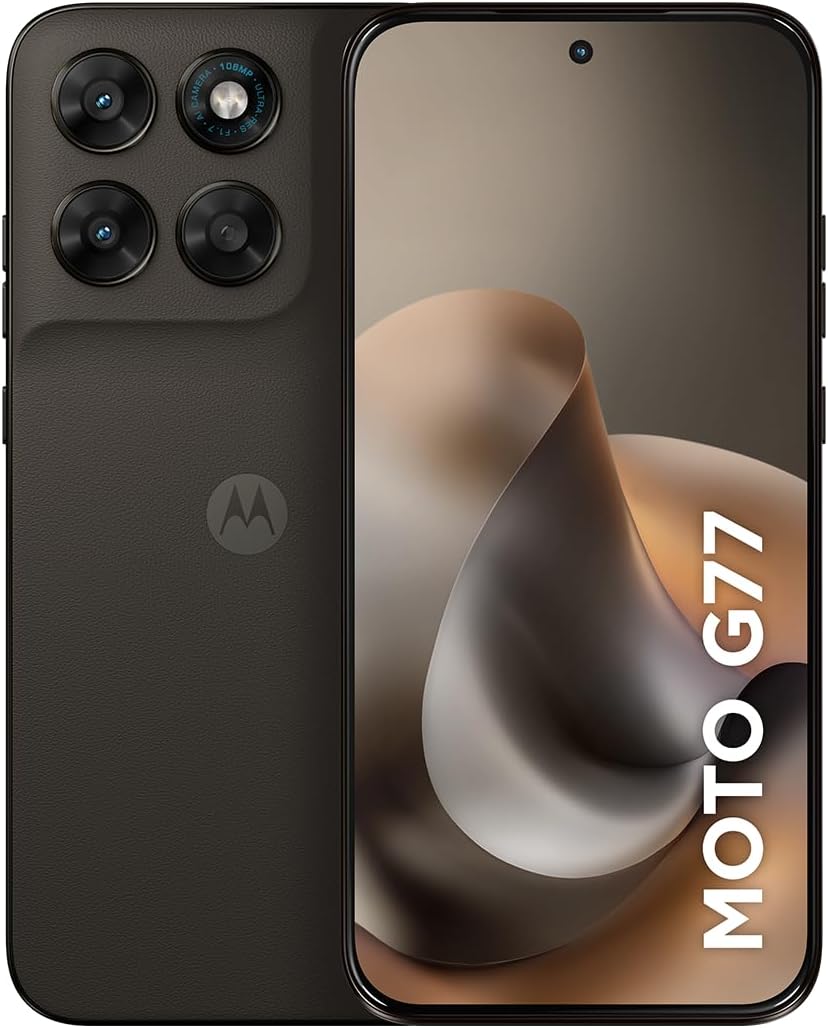 Smartphone Motorola Moto G77 5g - 256GB 24GB (8GB RAM + 16GB RAM Boost) camera 108MP Ultra-Pixel, tela 1.5k extreme Amoled 120hz, ultrarresistente - Marrom: imagem adicional