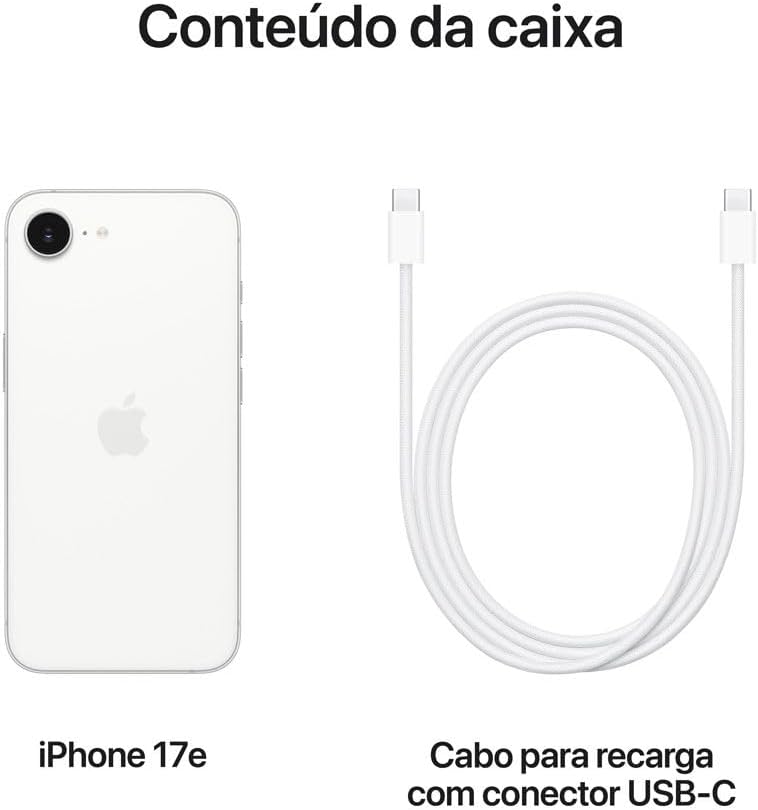 Apple iPhone 17e de 256 GB — Branco: imagem adicional