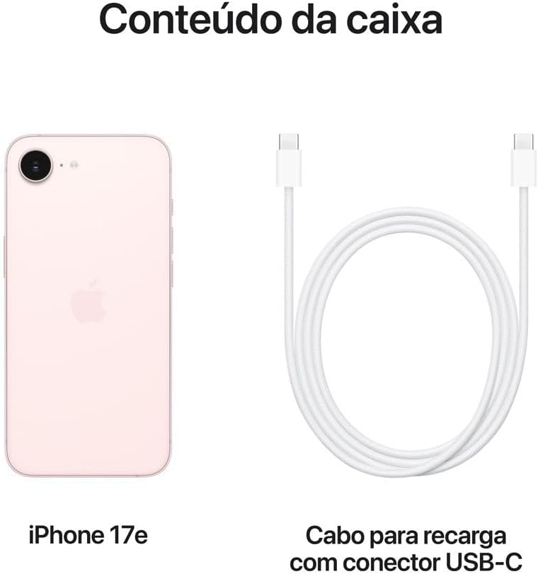 Apple iPhone 17e de 512 GB — Rosa-pálido